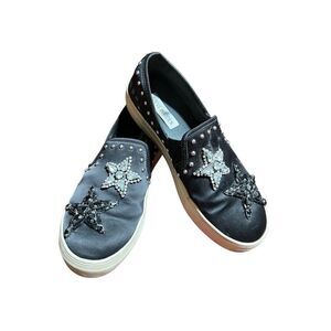 Steve Madden Embellished Slip on Sneakers Casual Tennis Shoes  7